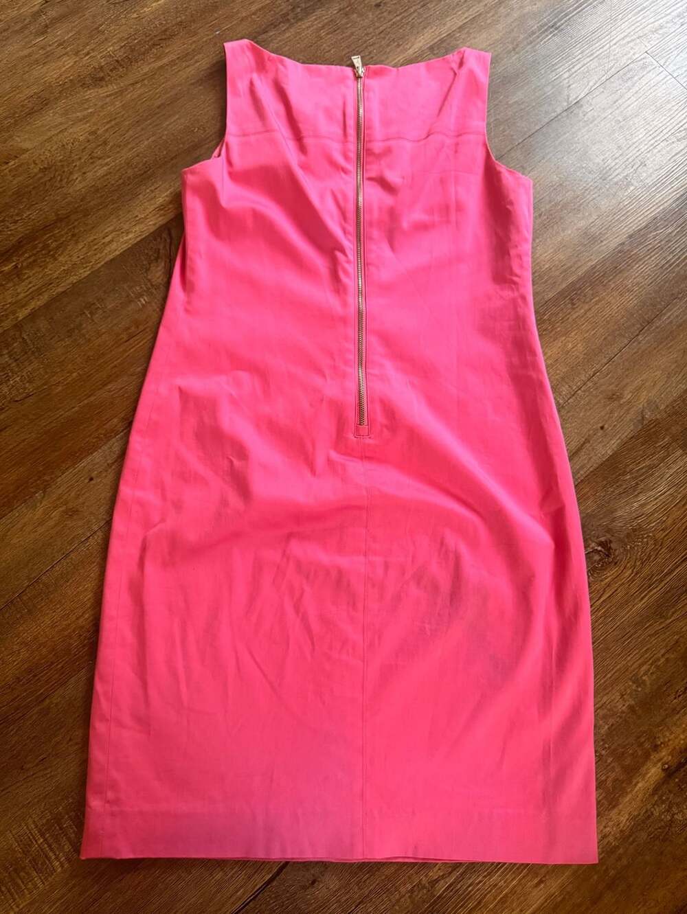 Lauren Ralph Lauren Pink Sleeveless Shift Dress Size 4 - Picture 4 of 6